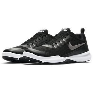 Nike Men's Legend Trainer Running Shoes Black & White Sneakers Size 8.5 EUC Gym